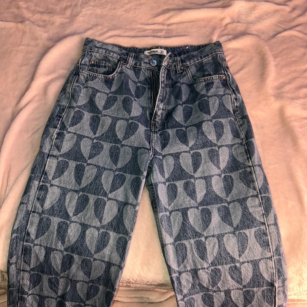 heart jeans